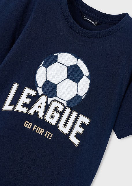 Camiseta m/c -league-         Marino