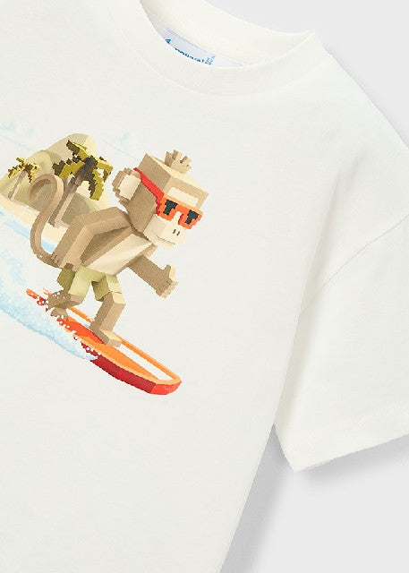 Camiseta m/c mono -surf       Nata