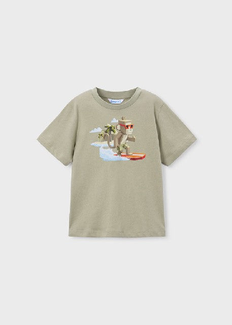 Camiseta m/c mono -surf       Bambu