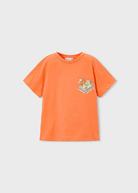 Camiseta m/c mix and match    Naranja