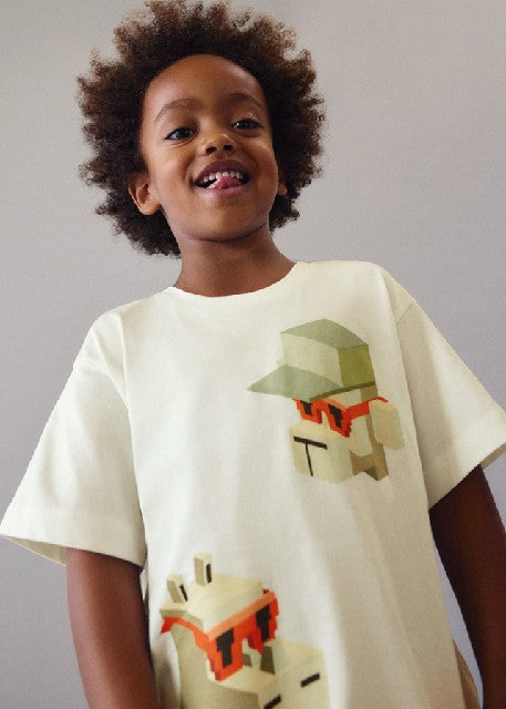 Camiseta m/c mix and match    Nata