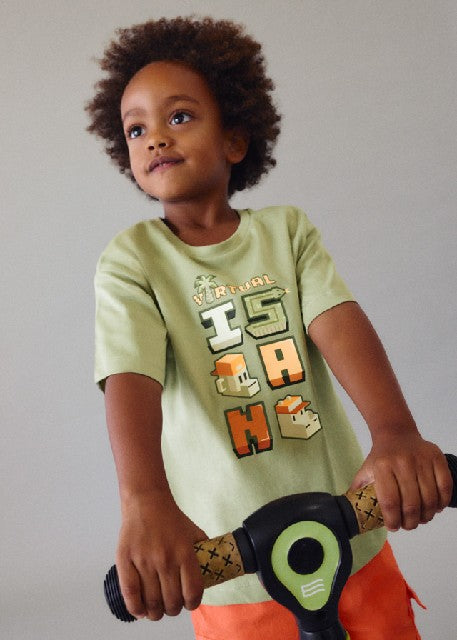 Camiseta m/c mix and match    Bambu