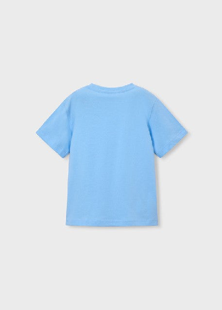 Camiseta m/c ventana          Celeste