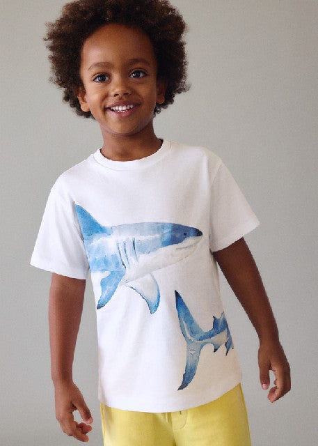 Camiseta m/c posicionado      Blanco