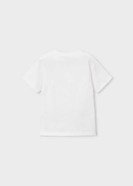 Camiseta m/c posicionado      Blanco