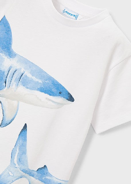 Camiseta m/c posicionado      Blanco