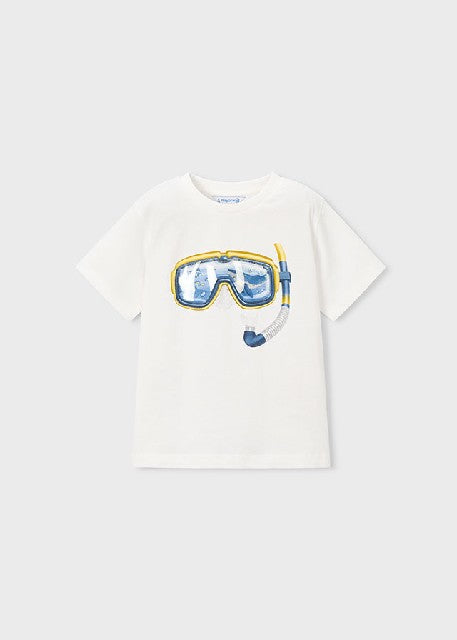 Camiseta m/c trampantojo      Blanco