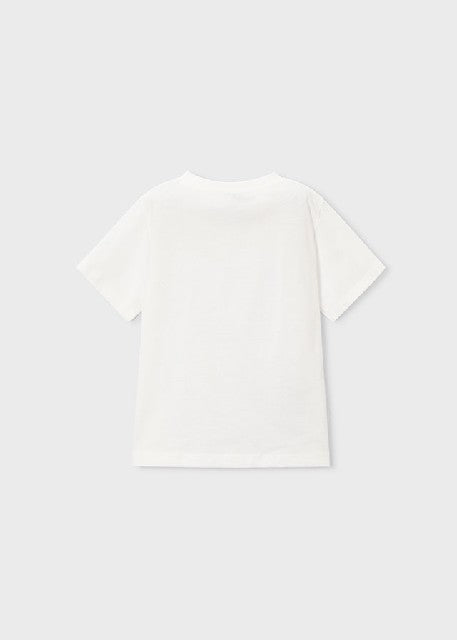 Camiseta m/c trampantojo      Blanco