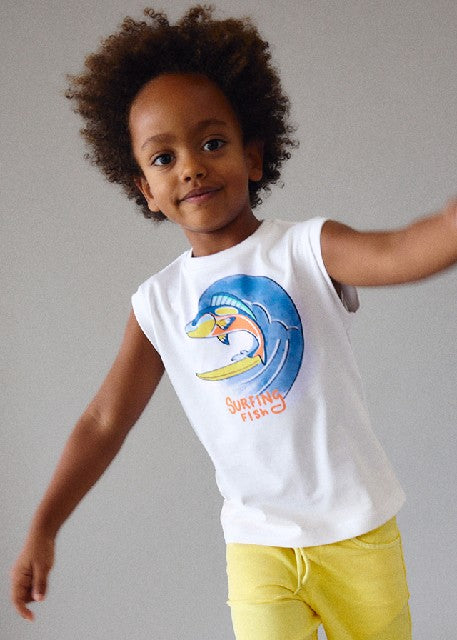 Camiseta tirantes             Blanco