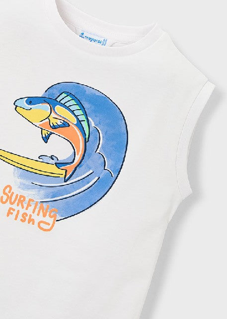 Camiseta tirantes             Blanco