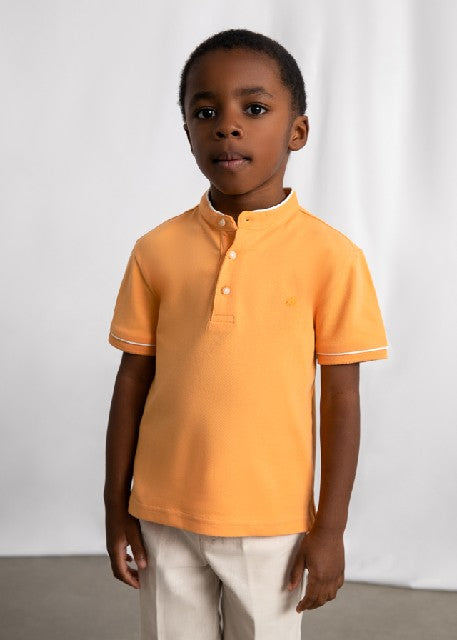 Polo m/c cuello mao           Peach