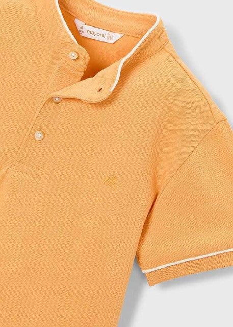 Polo m/c cuello mao           Peach