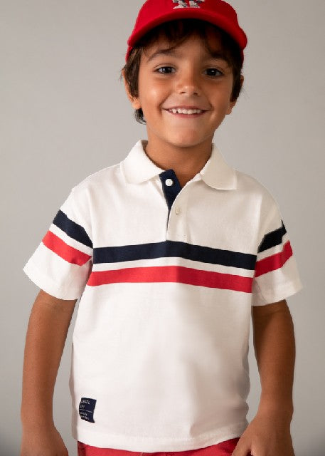 Polo m/c bandas               Nata-tomat