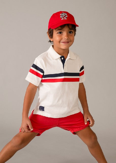 Polo m/c bandas               Nata-tomat