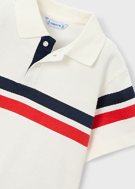 Polo m/c bandas               Nata-tomat