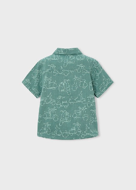 Camisa m/c estampada          Alga
