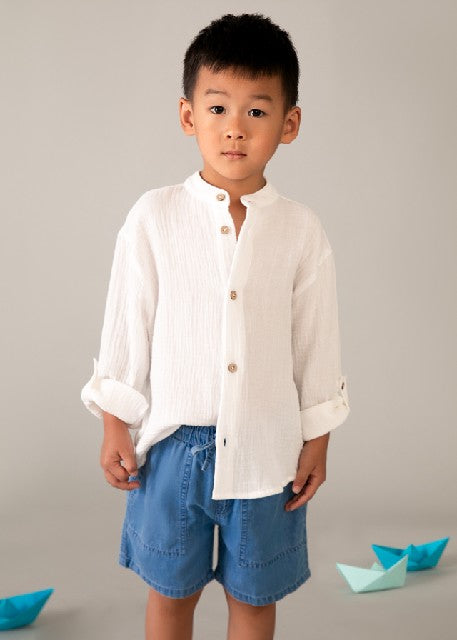 Bermuda denim fluida          Medio