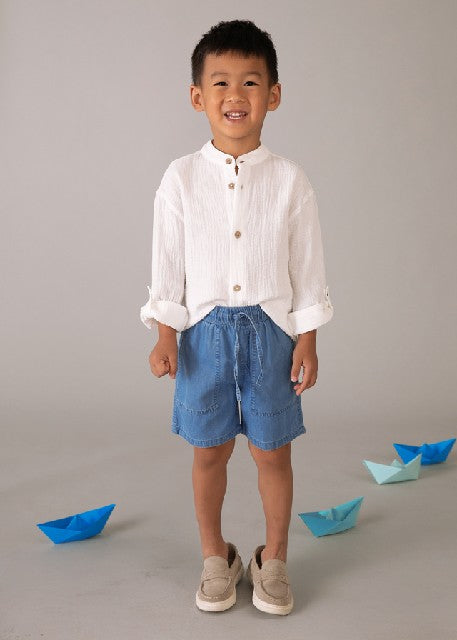 Bermuda denim fluida          Medio