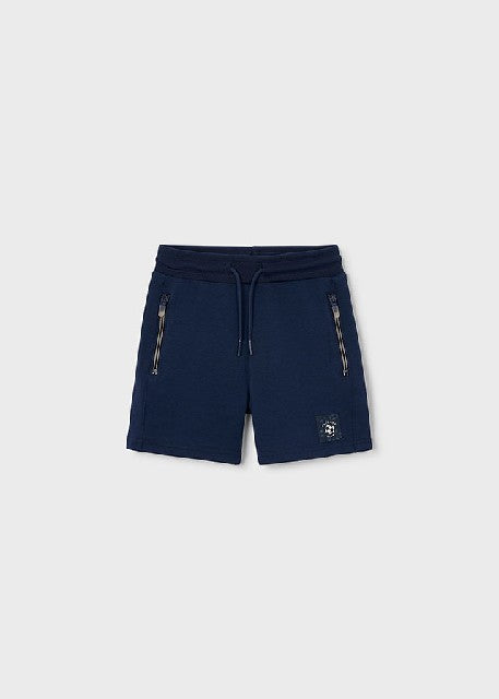 Bermuda cremalleras           Marino