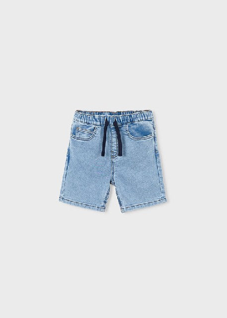 Bermuda soft denim jogger     Claro