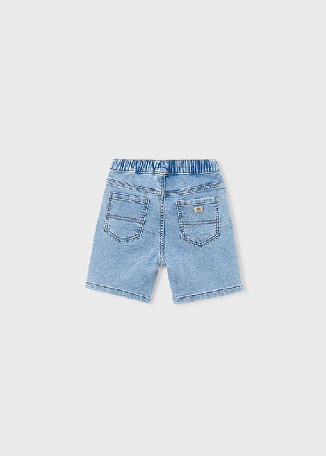 Bermuda soft denim jogger     Claro