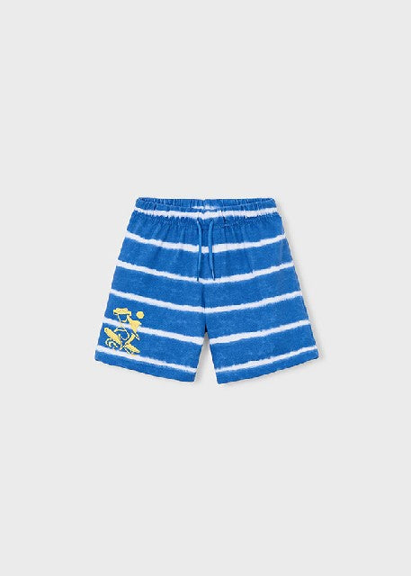 Bermuda raya estampada        Azul