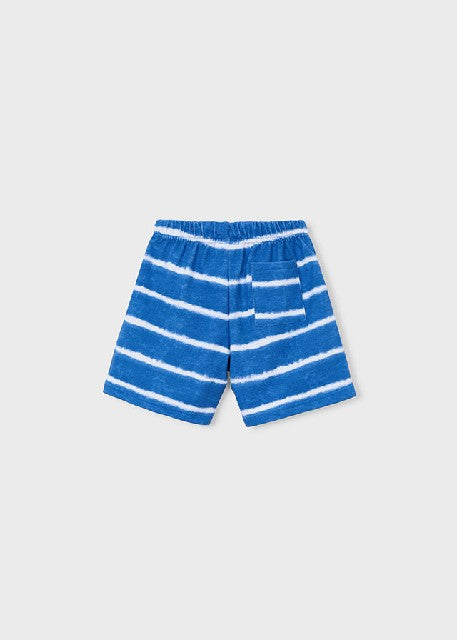 Bermuda raya estampada        Azul