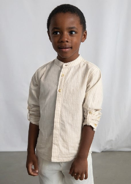 Conj. bermuda lino suiting    Avena