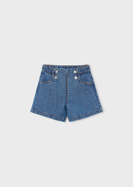 Bermuda denim fluida          Oscuro