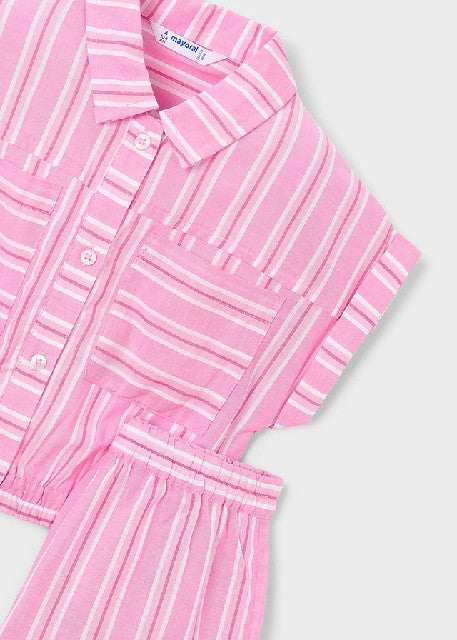 Conj. short rayas             Candy