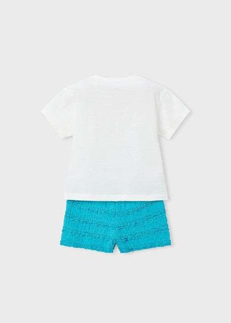 Conj. short punto fantasia    Pacifico