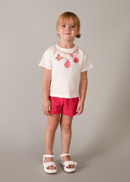 Conj. short punto fantasia    Amapola