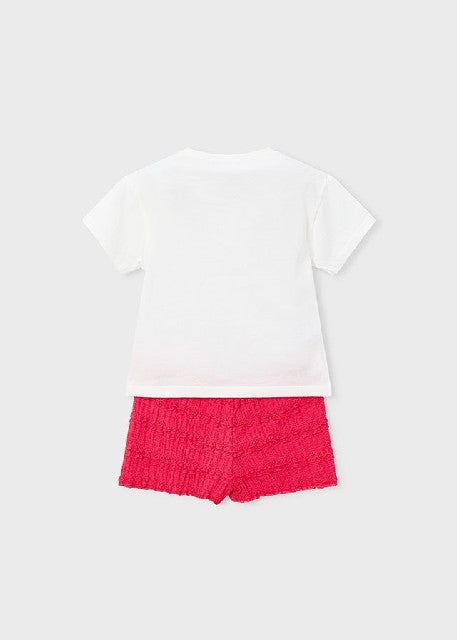 Conj. short punto fantasia    Amapola
