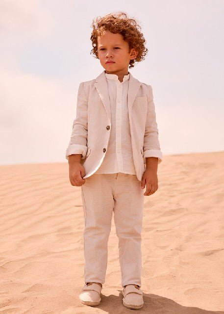 Pantalon lino suiting         Avena