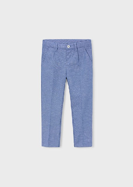 Pantalon lino suiting         Añil