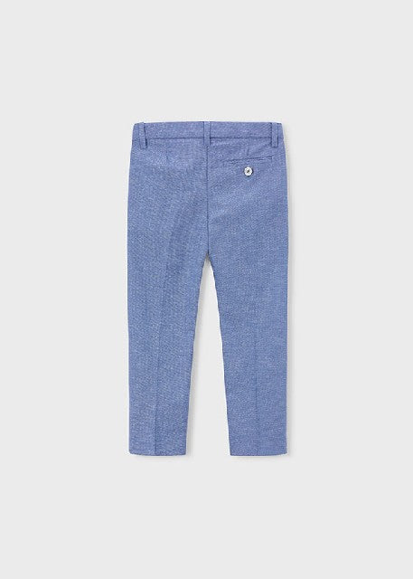 Pantalon lino suiting         Añil
