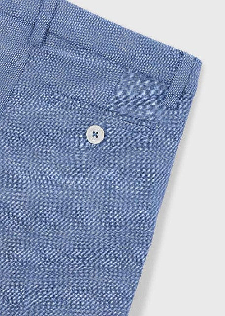 Pantalon lino suiting         Añil