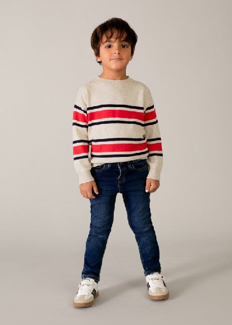 Pantalon soft denim 5b        Oscuro