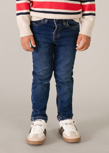 Pantalon soft denim 5b        Oscuro