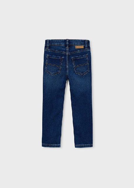 Pantalon soft denim 5b        Oscuro