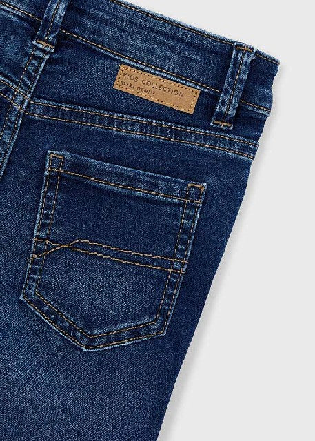 Pantalon soft denim 5b        Oscuro