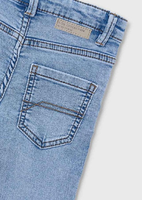 Pantalon soft denim 5b        Claro