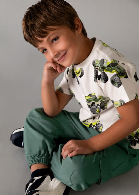Pantalon combinado            Verde