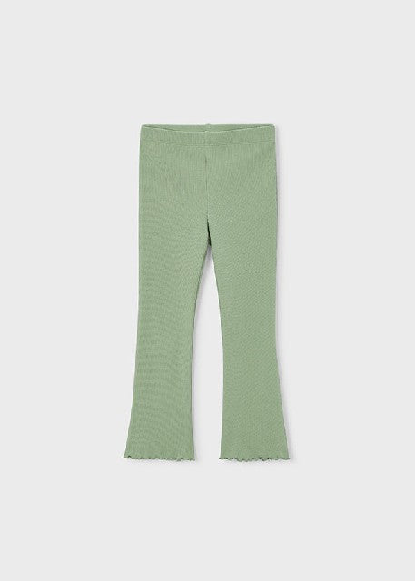 Leggings flare canale         Musgo