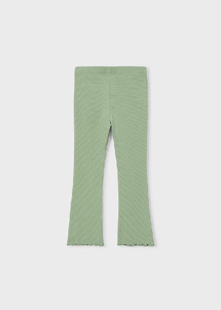 Leggings flare canale         Musgo