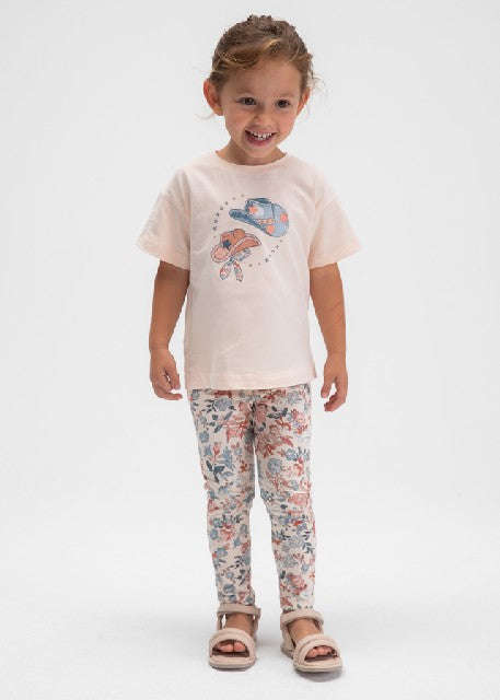 Conj. leggings estampado      Salmon