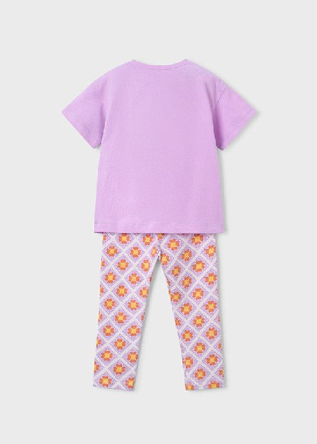 Conj. leggings estampado      Lilac