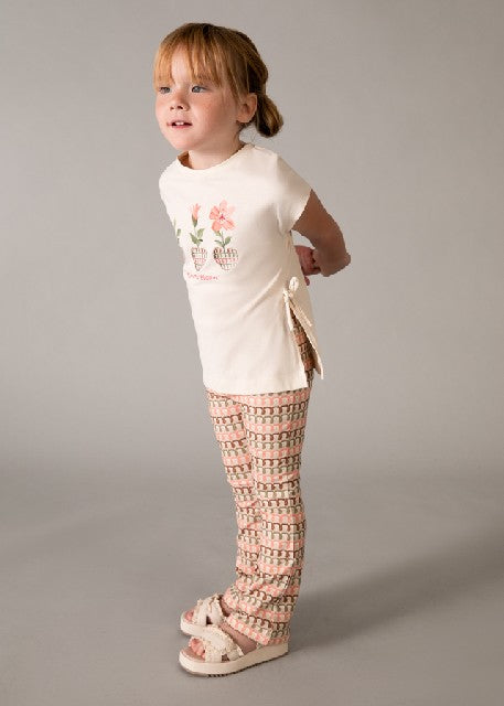 Conj. leggings flare          Mandarina
