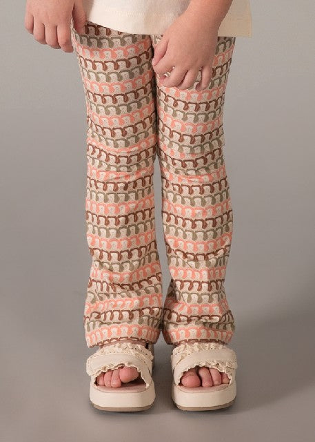 Conj. leggings flare          Mandarina