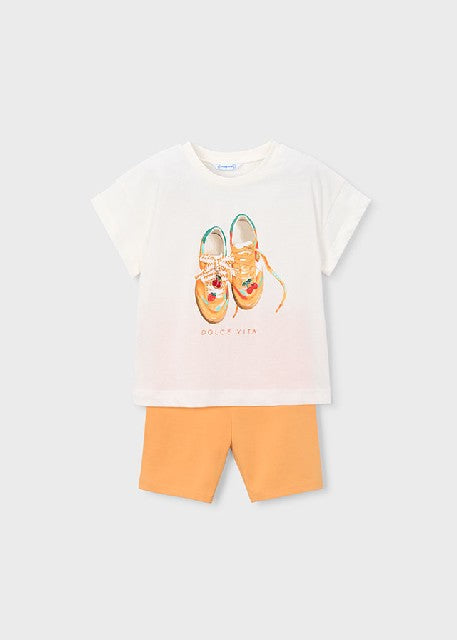 Conj. leggings ciclista       Calabaza